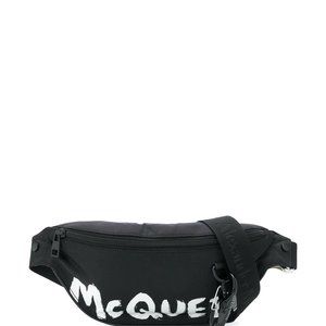 Alexander McQueen painted belt bag